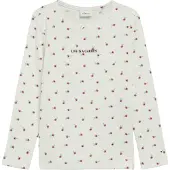 s.Oliver T-shirt ljusgrön / gammalrosa / mörkröd / off-white