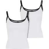 Urban Classics Topp svart / vit