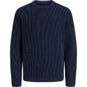 Jack & Jones Junior Tröja 'JJEDOVER' marinblå