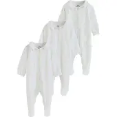 Next Pyjamas ljusgrön / persika / vit