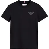 Tommy Hilfiger Logo Jersey Crew Neck T-Shirt