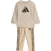 Adidas Träningsdräkt 'ANIMAL LEGGINGS' brun / taupe / svart