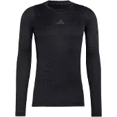 Adidas TECHFIT CLIMAWARM LÅNGÄRMAD T-shirt, storlek Large