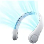 JISULIFE Neck Fan 3 4000mAh bärbar halsfläkt - grå