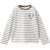 Mango KIDS T-shirt ljusblå / brun / svart / vit