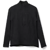 Houdini W's Pace Flow Half Zip True Black