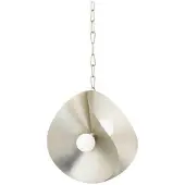 Hudson Valley Lighting Peony taklampa silver