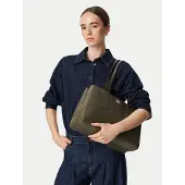 Calvin Klein Monogram Hardware Tote Bag