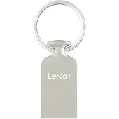 Lexar Pendrive USB-flash-enhet JumpDrive M22 64 GB, USB 2.0, Silver
