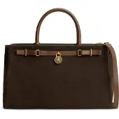 Tommy Hilfiger The American Icon Suede Tote Bag