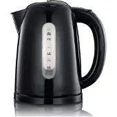 Melissa 16130301 Vattenkokare Kontrolljus Svart Kapacitet: 1.7 l