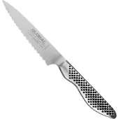 Global Gs-108/sc 12cm Utility Scalloped Blade Kökskniv