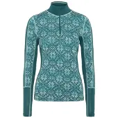 Kari Traa Women's Anna Half Zip Peacock