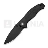 CIVIVI Vyrent fällkniv, Black G-10, Black Stonewash