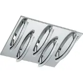 Eglo Leuchten LED taklampa Padella, dimbar, Svart, Vardagsrum / matsal, Metall, Modern, LED-taklampa