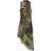 Desigual Klänning grön / blandade färger