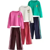 Next Pyjamas marinblå / grön / rosa / gammalrosa / mörkröd / vit