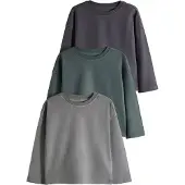 The Set T-shirt marinblå / grå / grön