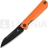 Bestechman Curvee - Blackwash - G10 fällkniv, orange