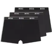 BOSS för män. 50554694 Set med 3 boxershorts Power svart (L), Hemkläder, Bomull