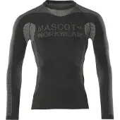 Mascot 50563-936-09, Skjorta, Man, Svart, M, Elastin, Polyamid, Polyester, 170 g/m²