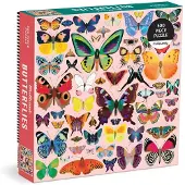 Mudpuppy Brilliant Butterflies 500 Piece Family Puzzle