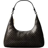 Calvin Klein Allover Monogram Logo Shoulder Bag