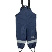 Sterntaler Regnbyxor m. Hängslen/Fleece - PU - Marinblå - - 5 år (110) - Regnbyxor