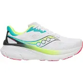 Saucony Guide 19 Shoes White Yellow AW26, Size 44 - EUR
