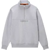 Napapijri Box Logo Tröja Med Halv Dragkedja