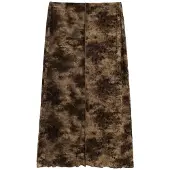 Desigual Kjol mocka / mörkbrun / svart