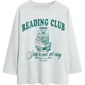 Next T-shirt grå / grön