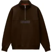 Napapijri Box Logo Tröja Med Halv Dragkedja