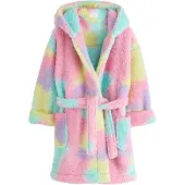 Next Badkappa azur / citrongul / orkidé / rosa