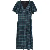 Next Klänning indigo / grön / smaragd / lila