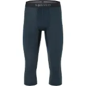 Super.natural Men's Tundra175 Tight 3/4 Jet Black