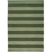 Classic collection Stripe Boucle matta grön
