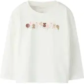 Name it T-shirt 'NMFOLINNIE' honung / khaki / rosa / vit