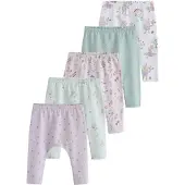 Next Leggings beige / mint / syrén / ljuslila