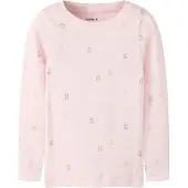 Name it T-shirt 'NMFOLYDIANA' blå / brun / rosa / vit