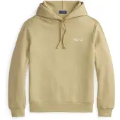 Ralph Lauren för män. 710B28794001 Sweatshirt i frotté med grön Polo Bear (XL), Casual, Bomull, Lång ärm