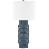 Hudson Valley Lighting Broderick bordslampa antik mässing