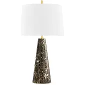 Hudson Valley Lighting Fanny bordslampa antik mässing