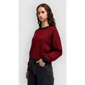 RVCA Dalas Flower Tröja brick red, XS
