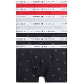 Tommy Hilfiger 7 Pack Signature Logo Waistband Trunks