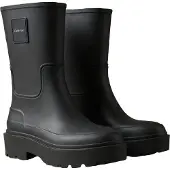 Calvin Klein Heeled Flexible Lug Sole Rain Boots
