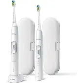 Philips Sonicare Sonicare ProtectiveClean 6100 HX6877 - sladdlös - vitt/silver