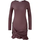 MYLAVIE by Sarah Harrison Klänning brun
