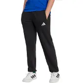 Adidas Sportbyxa 'ESSENTIALS' svart / vit