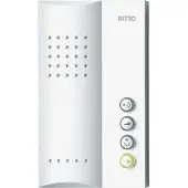Ritto Porttelefon-inre enhet Sladd Inomhusenhet Vit